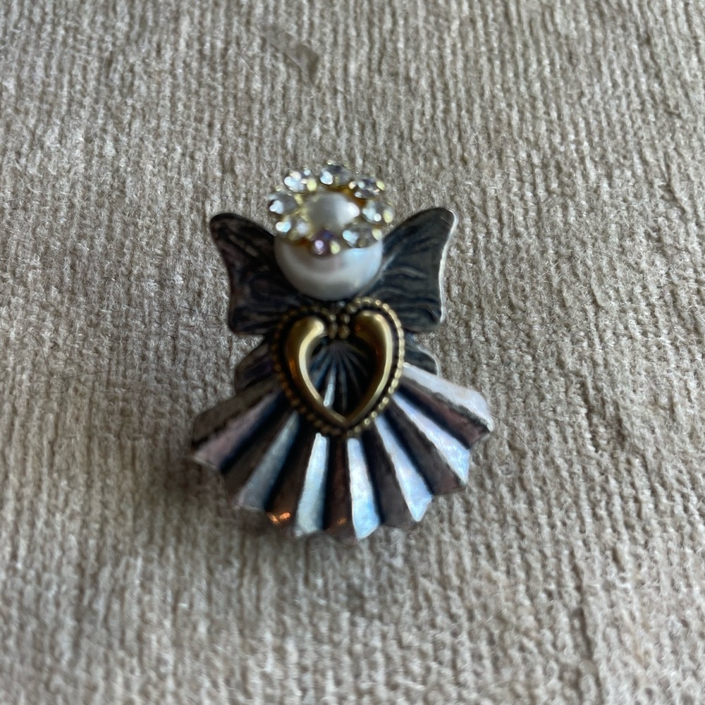 Vintage angel pin